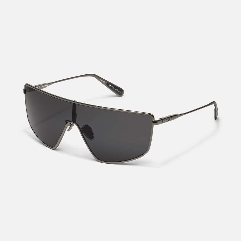 Quay Entourage Sunglasses (Gunmetal Frame / Smoke Lens)