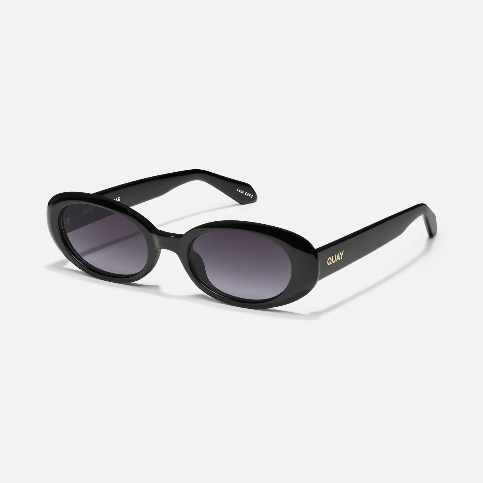 Quay Felt Cute (Black Frame/Smoke Lens) Secondary image