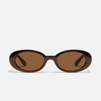 Quay Felt Cute (Chocolate Frame/ Brown Lens)