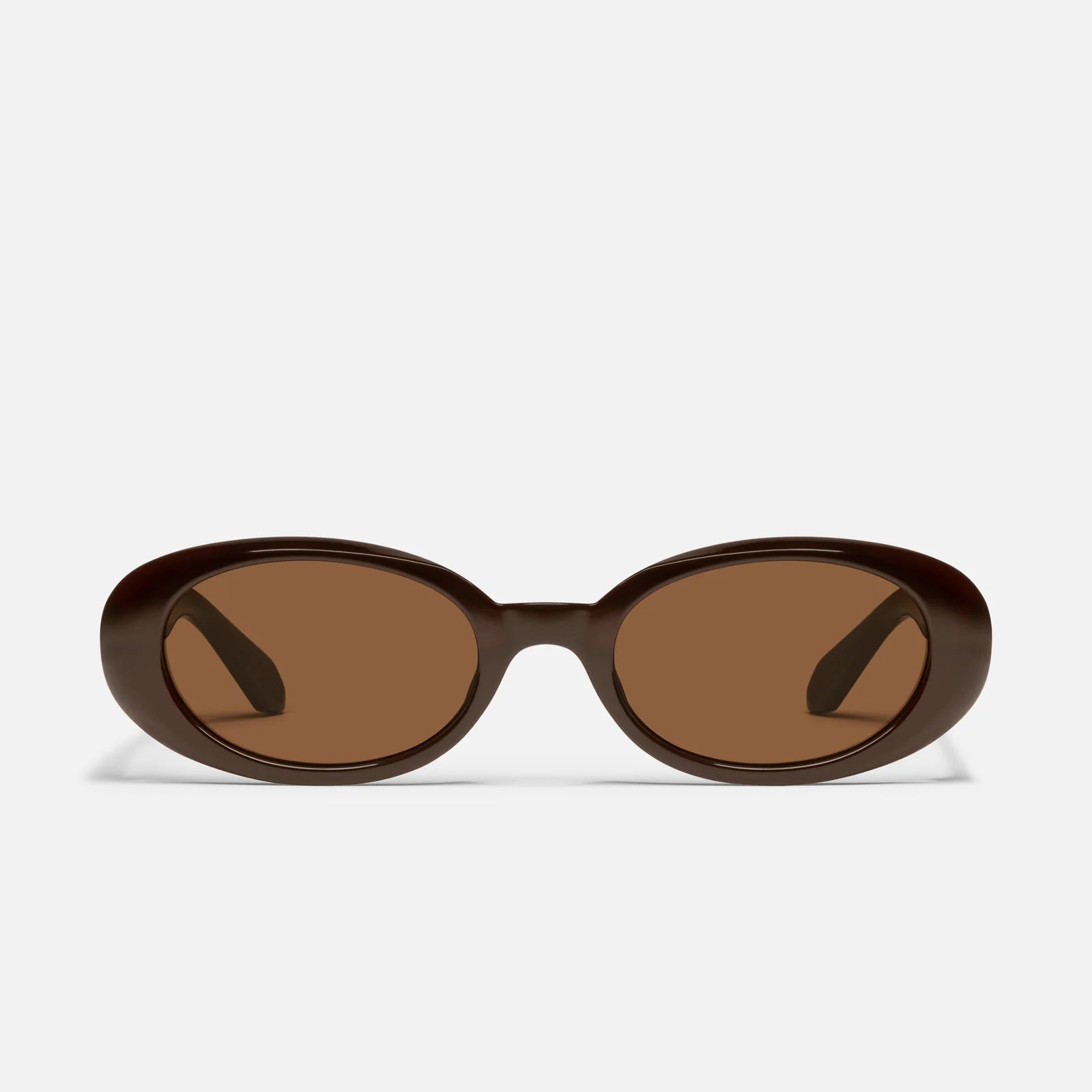 Quay Felt Cute (Chocolate Frame/ Brown Lens)