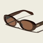 Quay Felt Cute (Chocolate Frame/ Brown Lens)