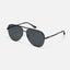 Quay High Key Mini Sunglasses ( Black Frame / Smoke Polarized Lens)