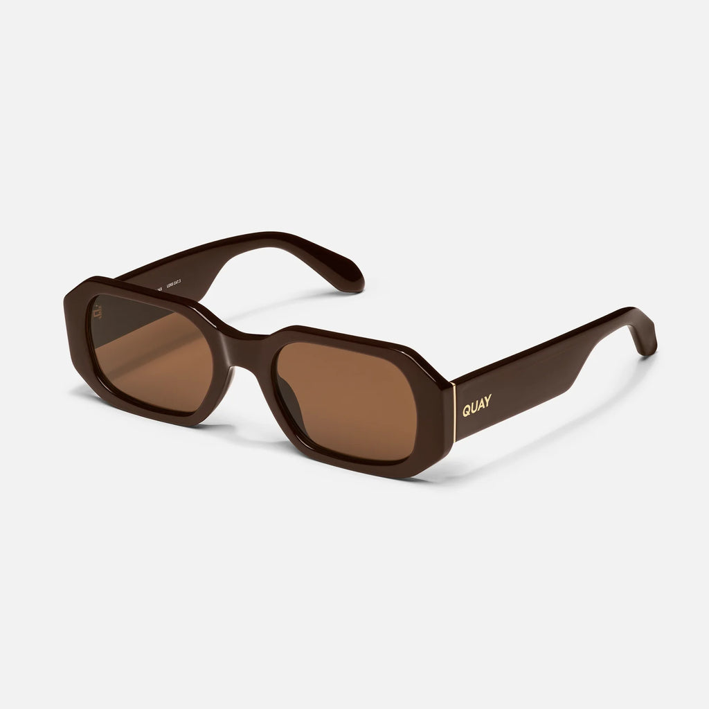 Quay Hyped Up (Chocolate Frame / Brown Lens)