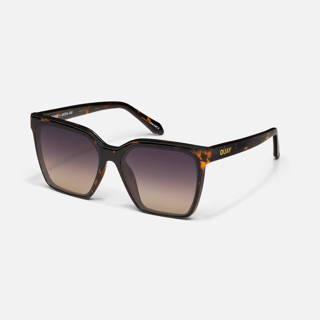 Quay Level Up Remixed (Tortoise Frame / Smoke Taupe Polarized Lens)