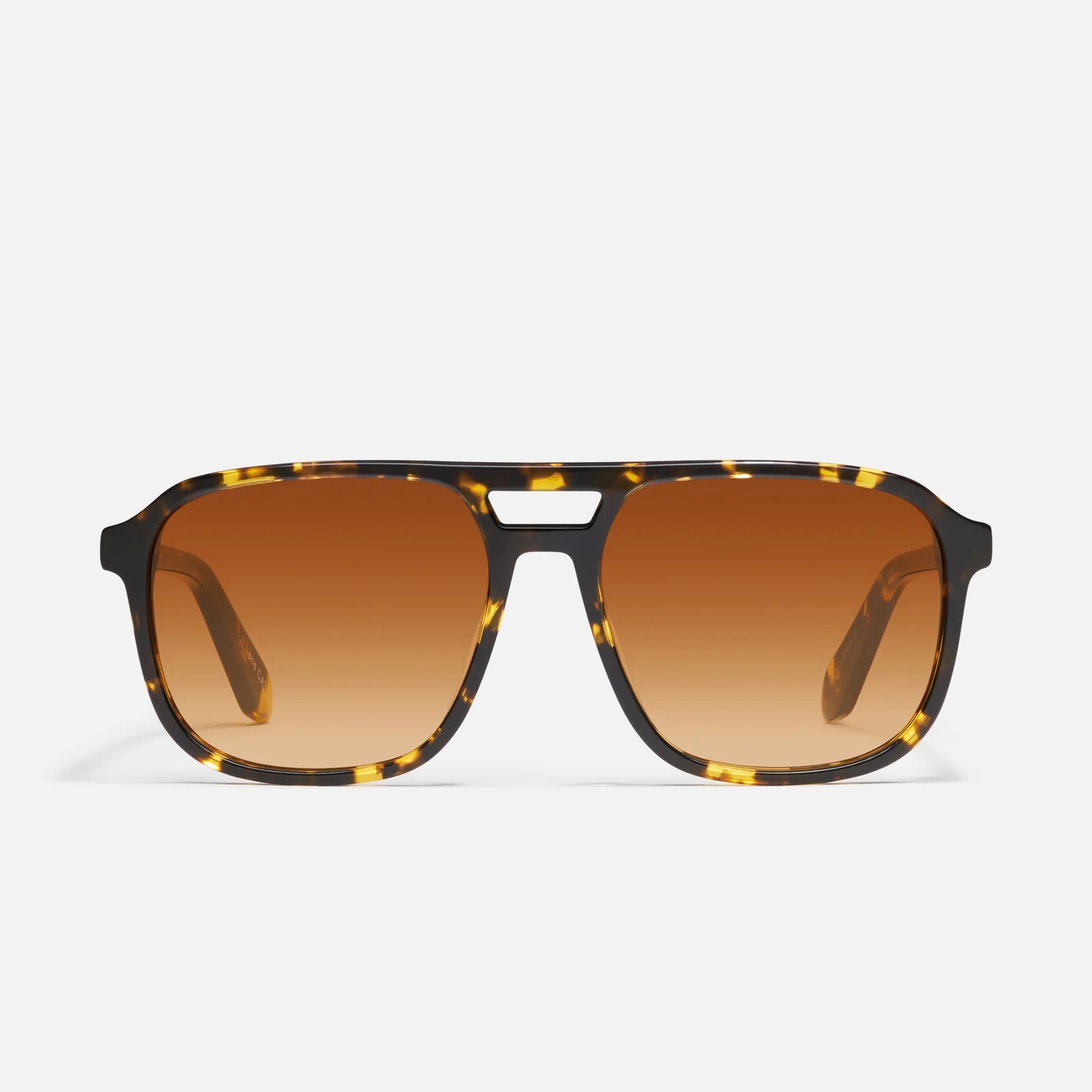 Quay On The Fly (Shiny Yellow Tortoise Frame / Orange Lens)