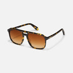 Quay On The Fly (Shiny Yellow Tortoise Frame / Orange Lens)