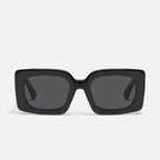 Quay Talk Show Sunglasses (Black Frame / Smoke Lens)