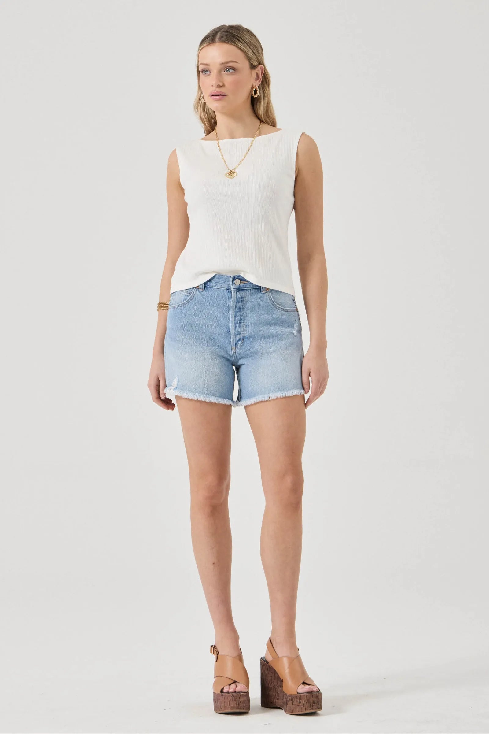 Rollas Lou Sunshine Blue Shorts