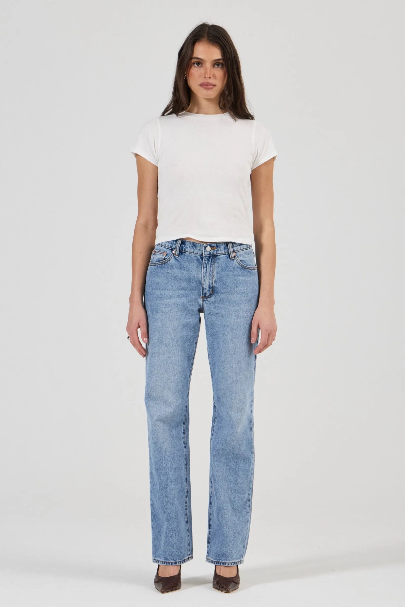 Rollas Meg Straight Surrender Jeans