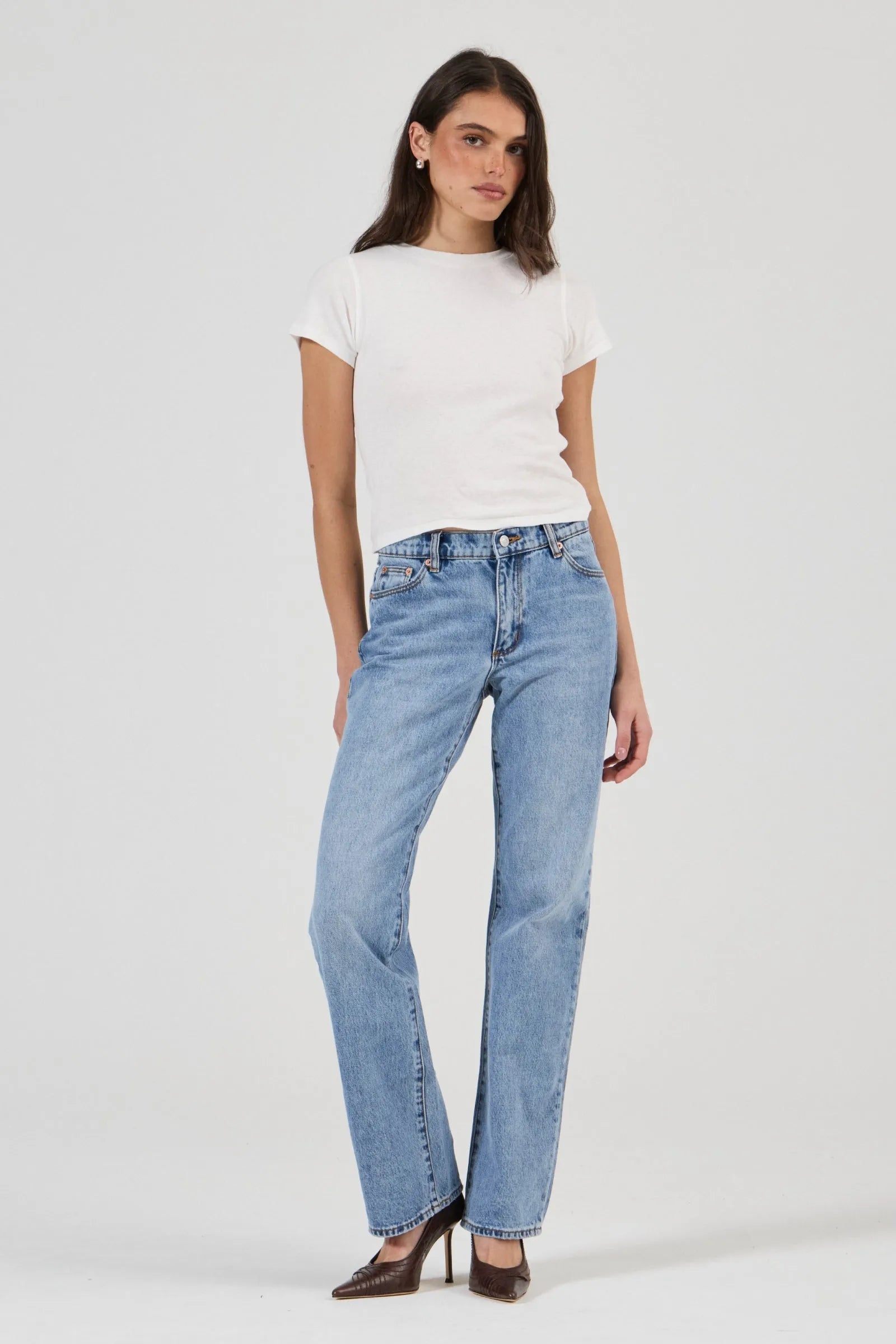 Rollas Meg Straight Surrender Jeans