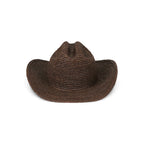 Lack Of Color Raffia Straw Brown Cowboy Hat