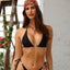 Kulani Kinis Twilight Black Ring Halter Bikini Top