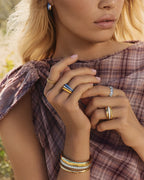 Gorjana Lou Stacking Ring (Silver)