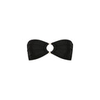 Kulani Kinis Twilight Black Strapless Bandeau Bikini Top