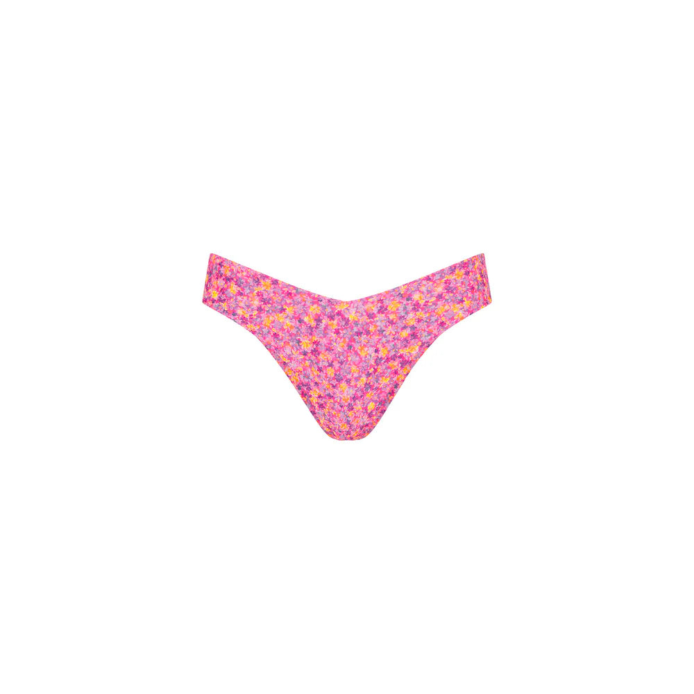 Kulani Kinis Gelato Bloom Cheeky V Bikini Bottom