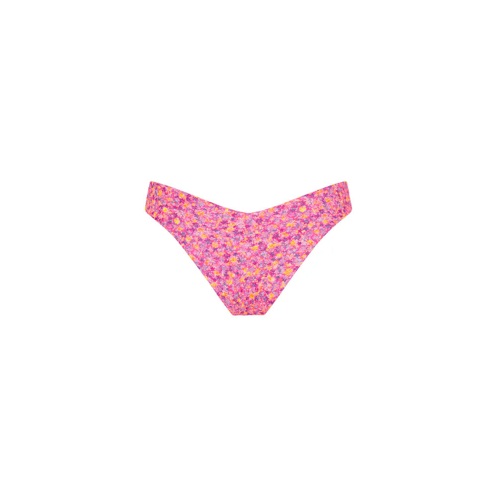 Kulani Kinis Gelato Bloom Cheeky V Bikini Bottom