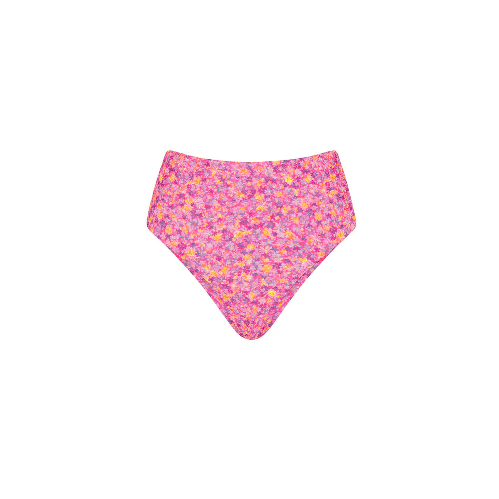 Kulani Kinis Gelato Bloom High Hip Cheeky Bikini Bottom