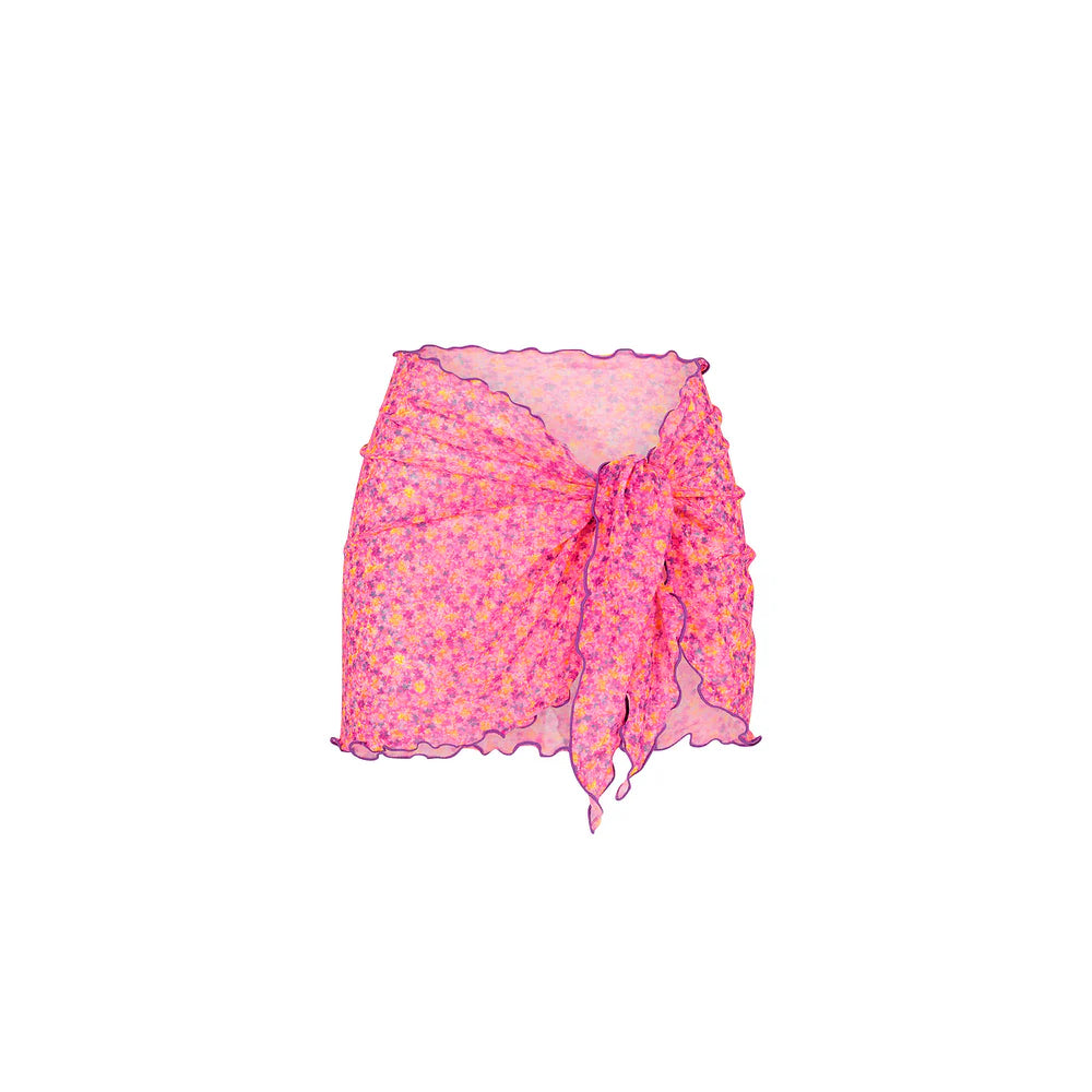 Kulani Kinis Gelato Bloom Mini Mesh Sarong