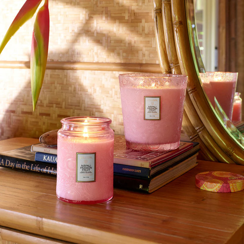Voluspa Napali Passion Fruit Large Jar Candle
