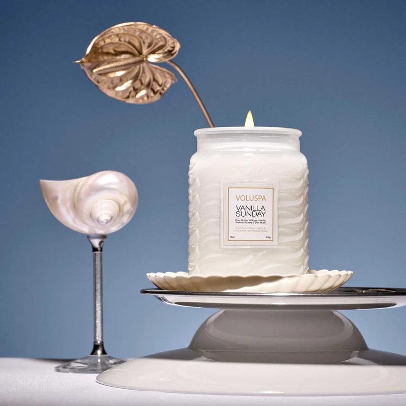 Voluspa Large Jar Vanilla Sunday Candle Main image