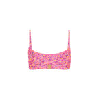 Kulani Kinis Twilight Invisible Underwire Crop Bikini (Gelato Bloom)