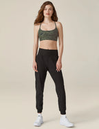 Beyond Yoga Spacedye™ Midi Jogger (Darkest Night)