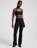 Beyond Yoga Spacedye™ Mid-Rise Bootcut Pant (Darkest Night)