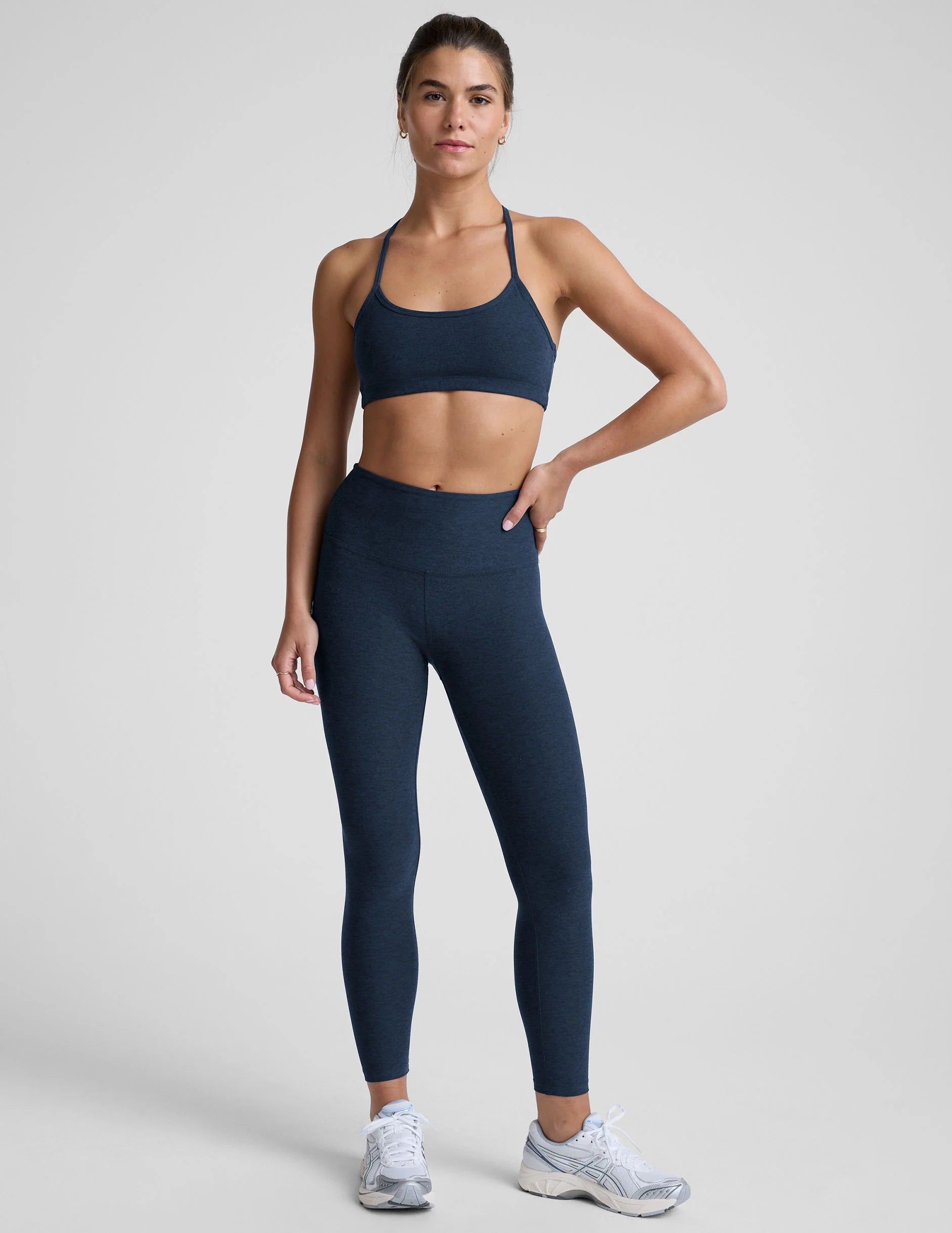 Beyond Yoga Spacedye™ Caught In The Midi High Waisted Legging (Nocturnal Navy) Main image