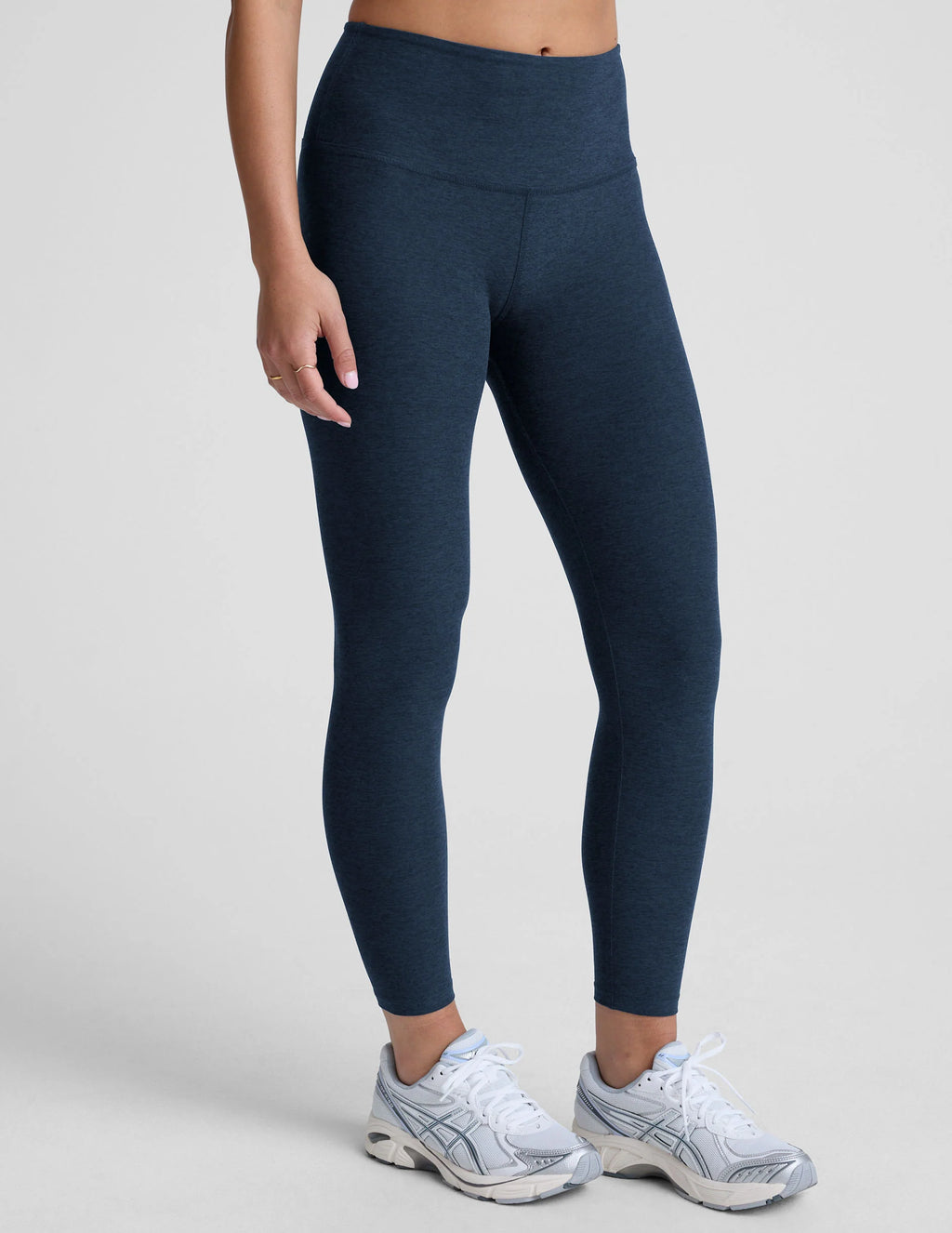 Beyond Yoga Spacedye™ Caught In The Midi High Waisted Legging (Nocturnal Navy)