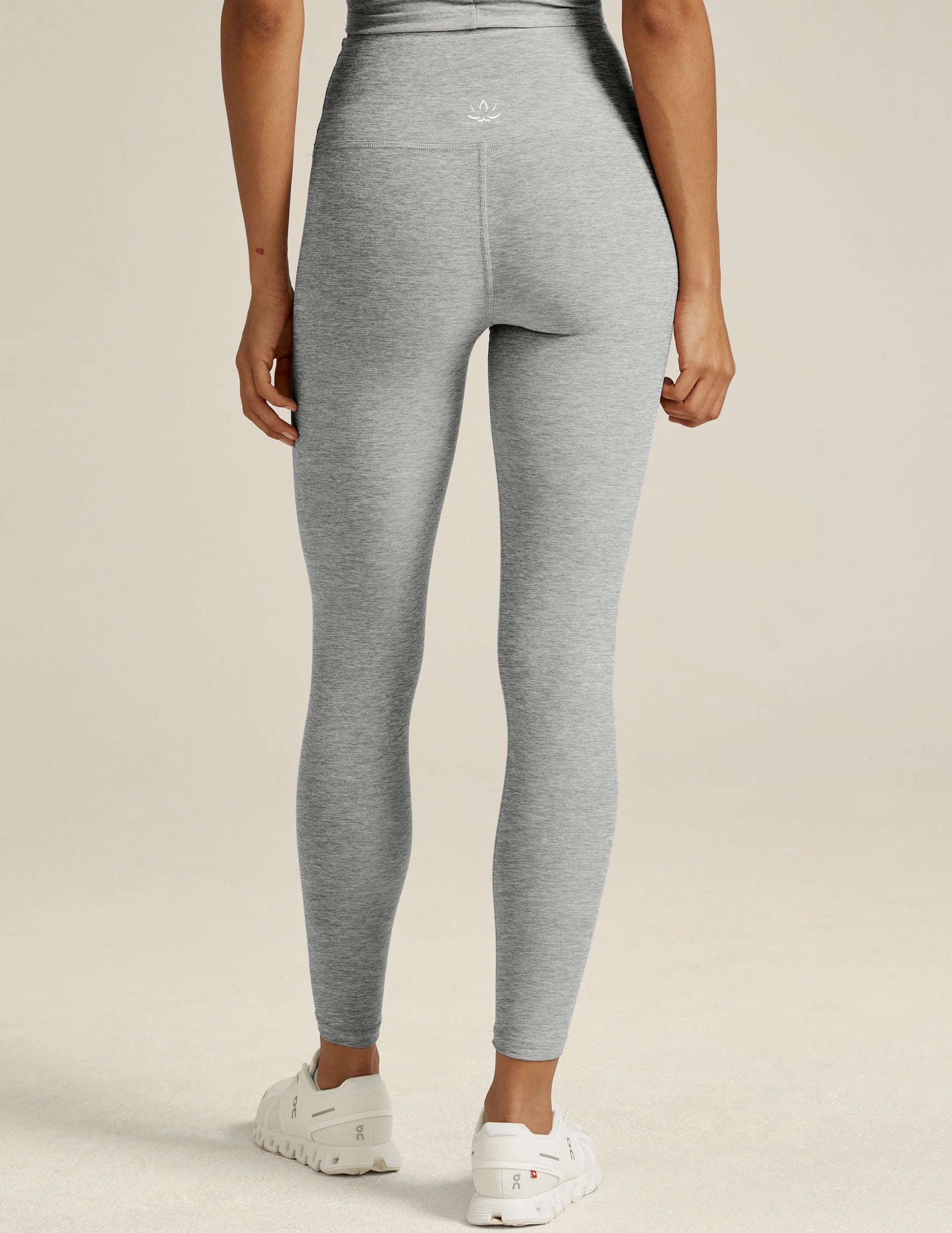 Beyond Yoga Spacedye™ Caught In The Midi High Waisted Legging (Silver Mist)