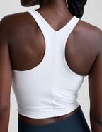 Beyond Yoga Spacedye™ Refocus Cropped Tank (Cloud White)