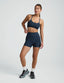 Beyond Yoga Spacedye™ Keep Pace 3" Short (Nocturnal Navy)