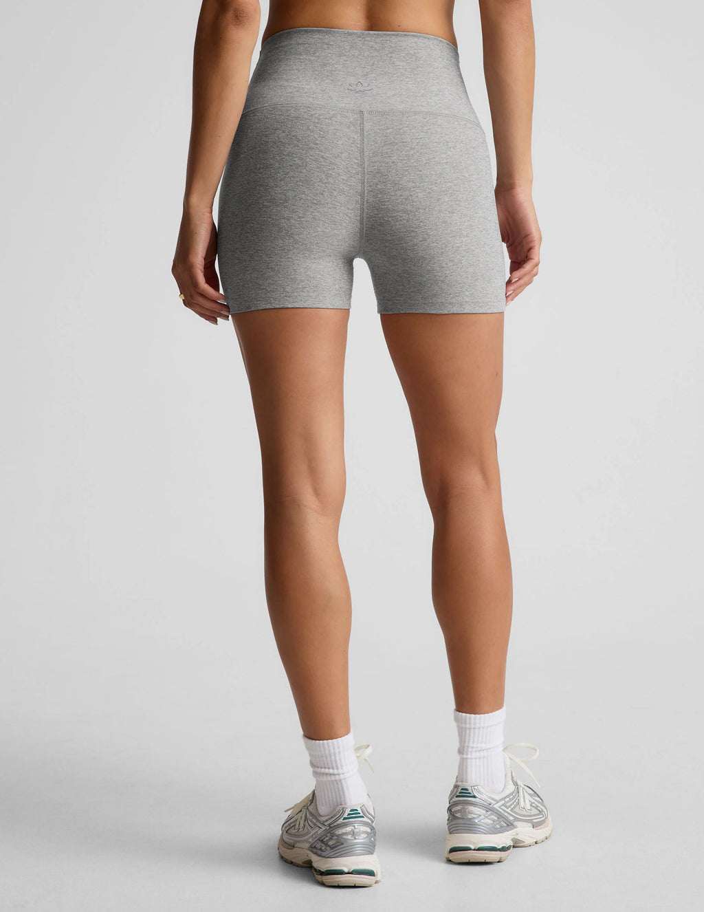 Beyond Yoga Spacedye™ Keep Pace 3" Short (Silver Mist)