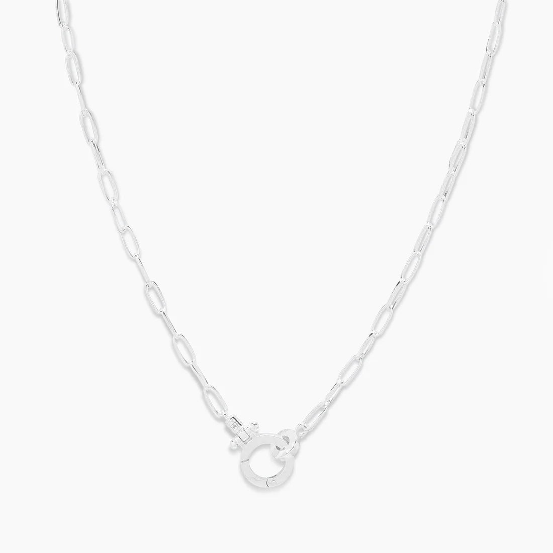 Gorjana Parker Mini Necklace (Silver)