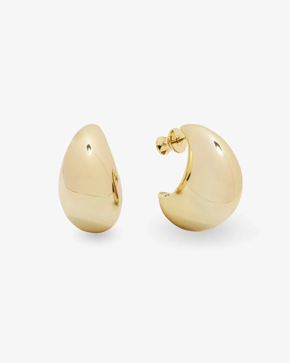 Melinda Maria She's So Smooth Teardrop Hoops