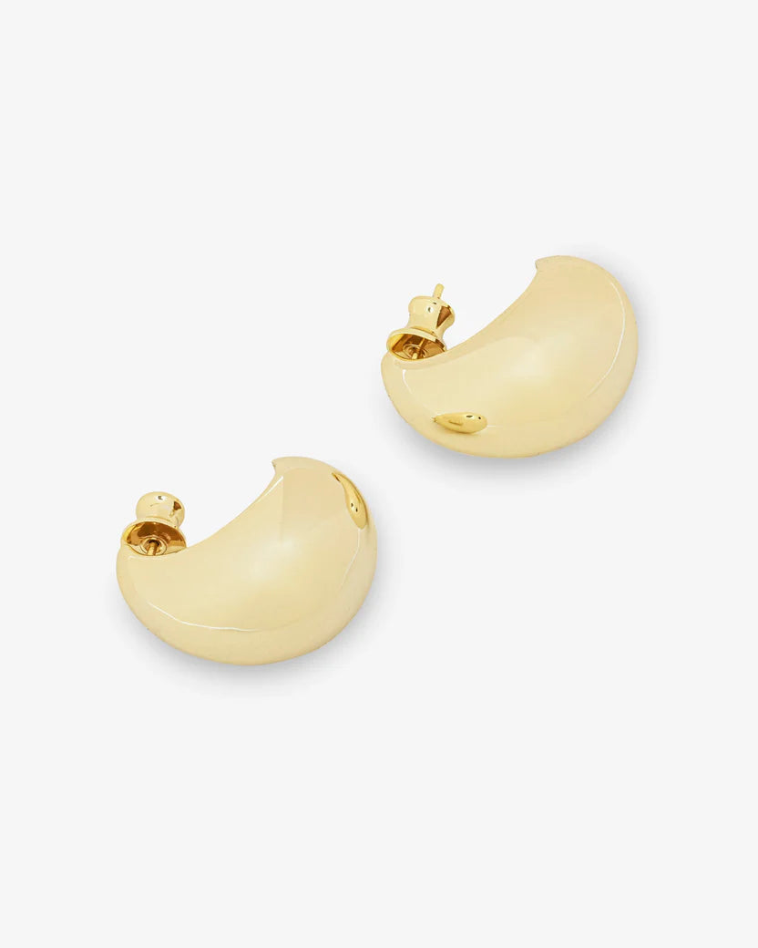 Melinda Maria She's So Smooth Teardrop Hoops