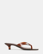 Steve Madden Tracie Jelly Dark Brown Sandals