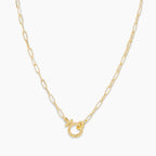 Gorjana Parker Mini Necklace (Gold)