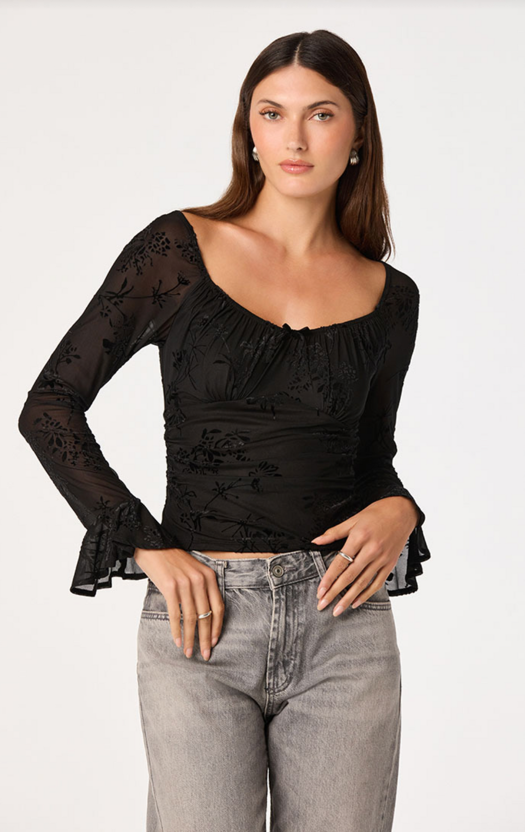 ASTR The Label Belsie Top