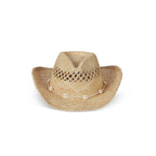 Lack Of Color Seashells Cowboy Straw Hat