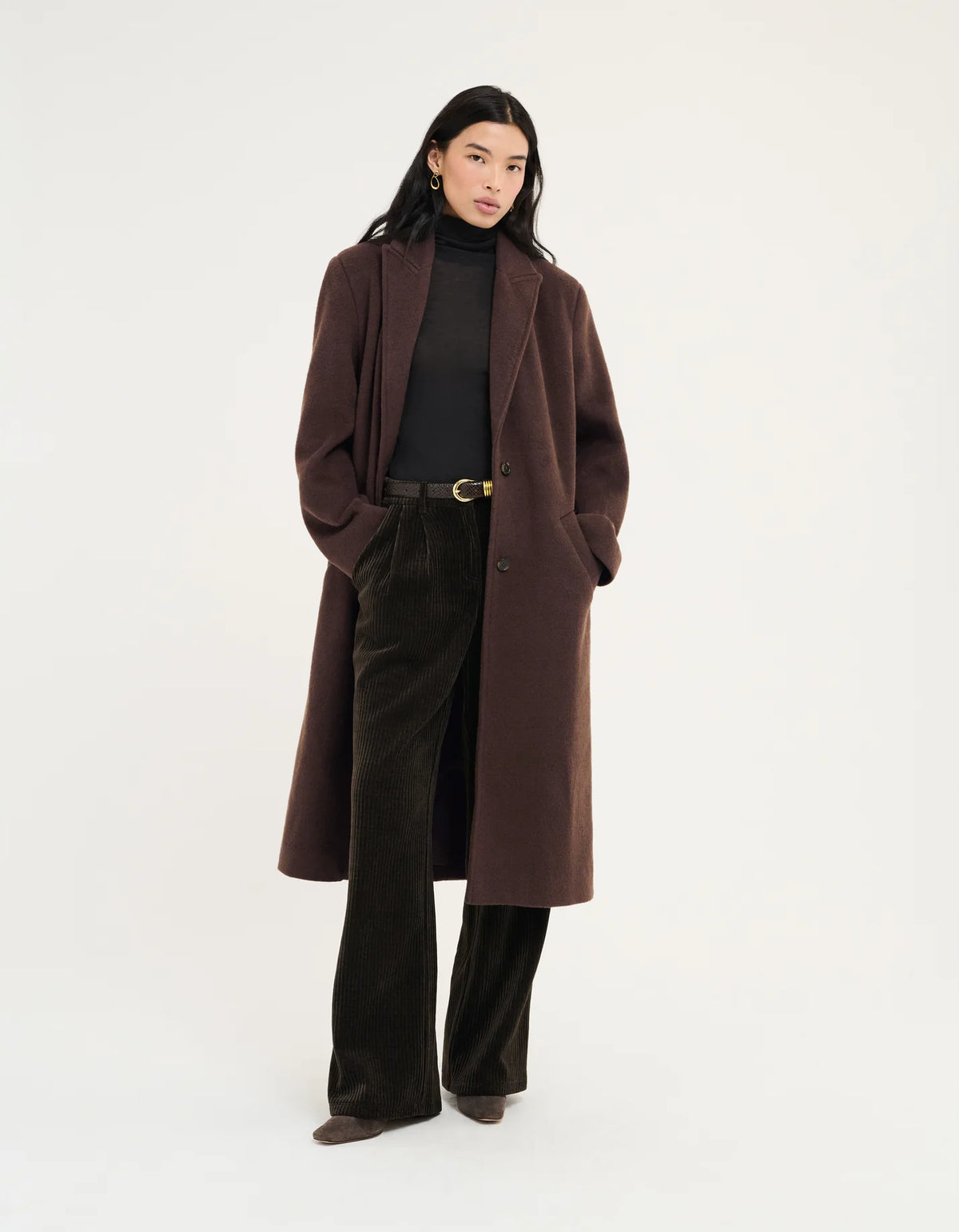 Rumored Sinatra Coat (Espresso)