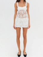 For Love & Lemons Sonnet Lace Babydoll Set