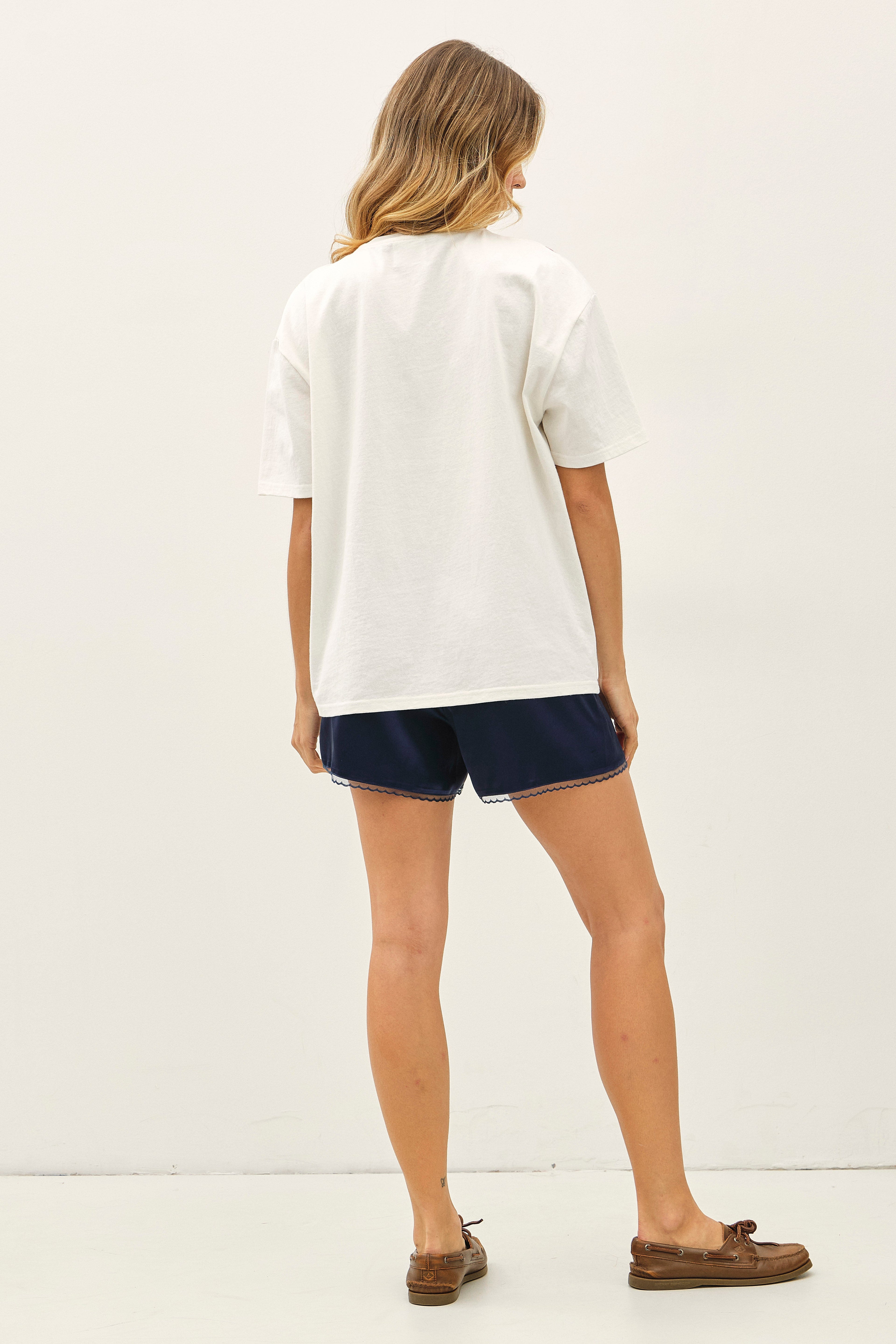 Bikini Patchwork T Shirt (Pink)