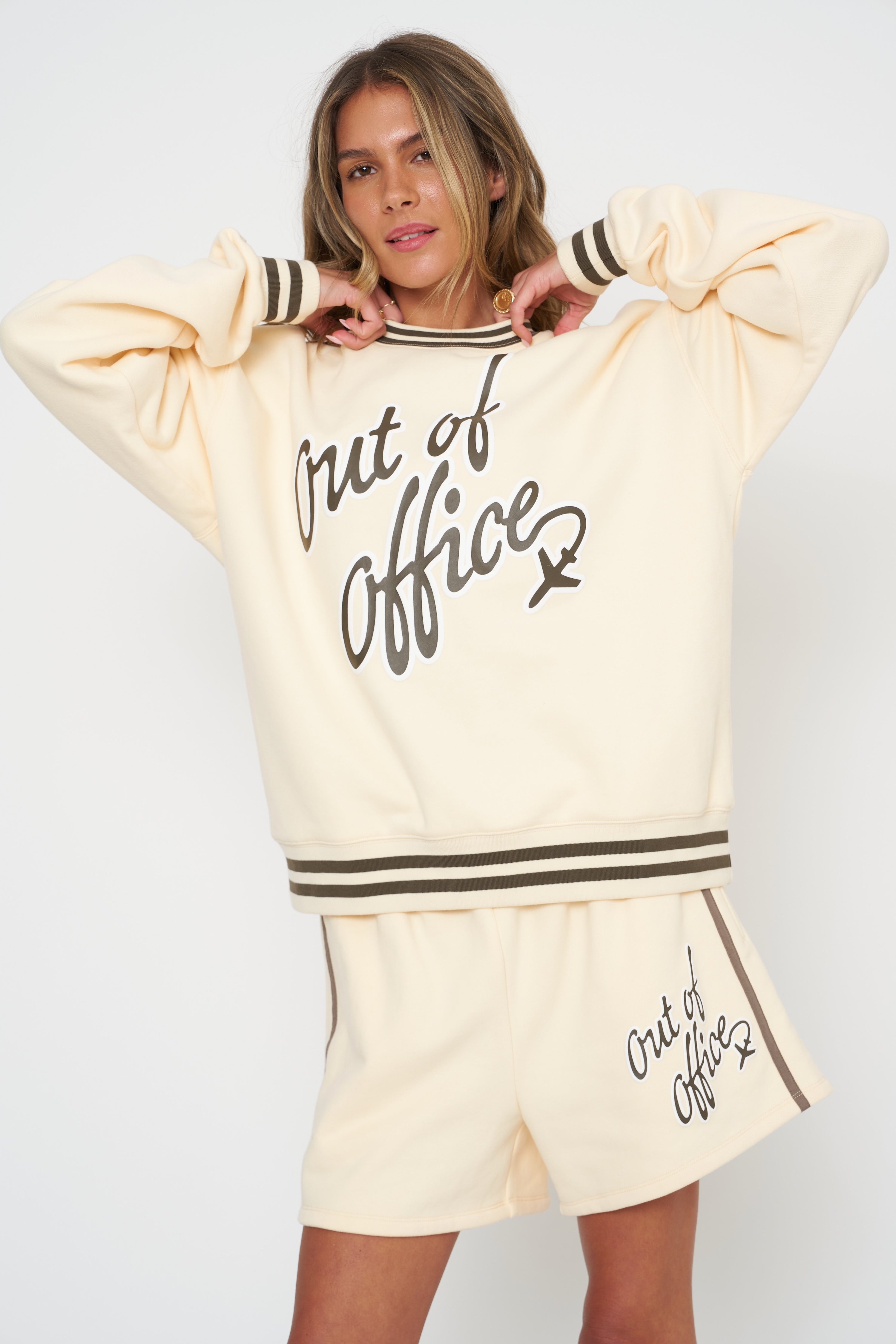 The Mayfair Group Out of Office Oversized Crewneck