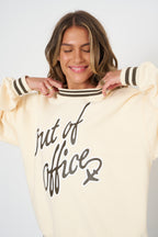 The Mayfair Group Out of Office Oversized Crewneck