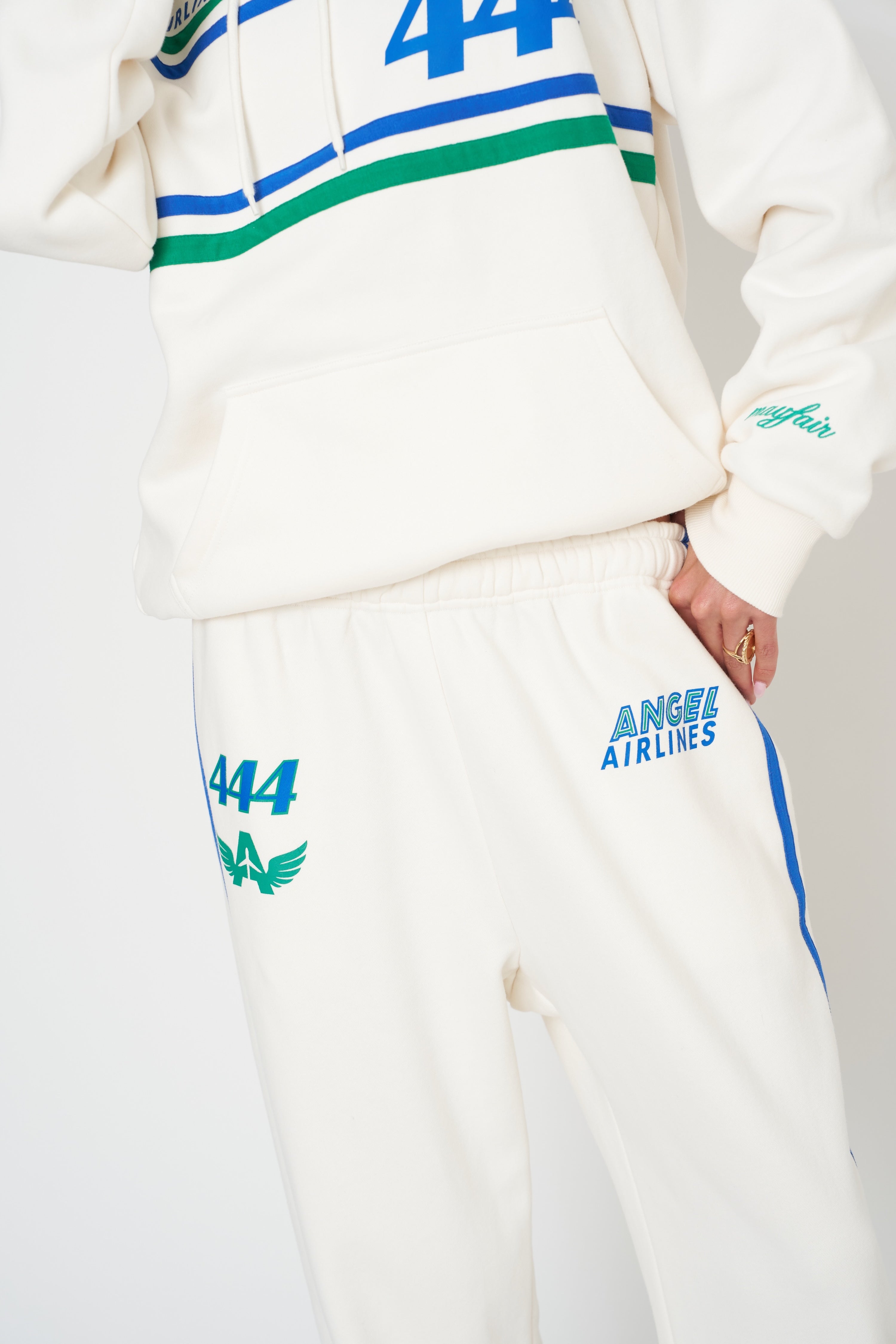The Mayfair Group Angel Airlines Classic Wide Leg Sweatpants Secondary image