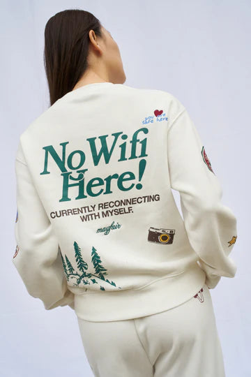 Mayfair Group No Wifi Here Classic Crewneck Main image