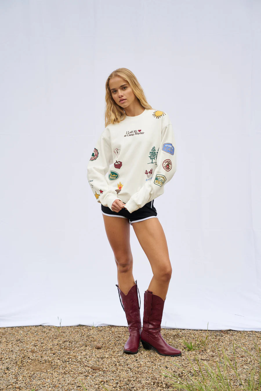 Mayfair Group No Wifi Here Classic Crewneck