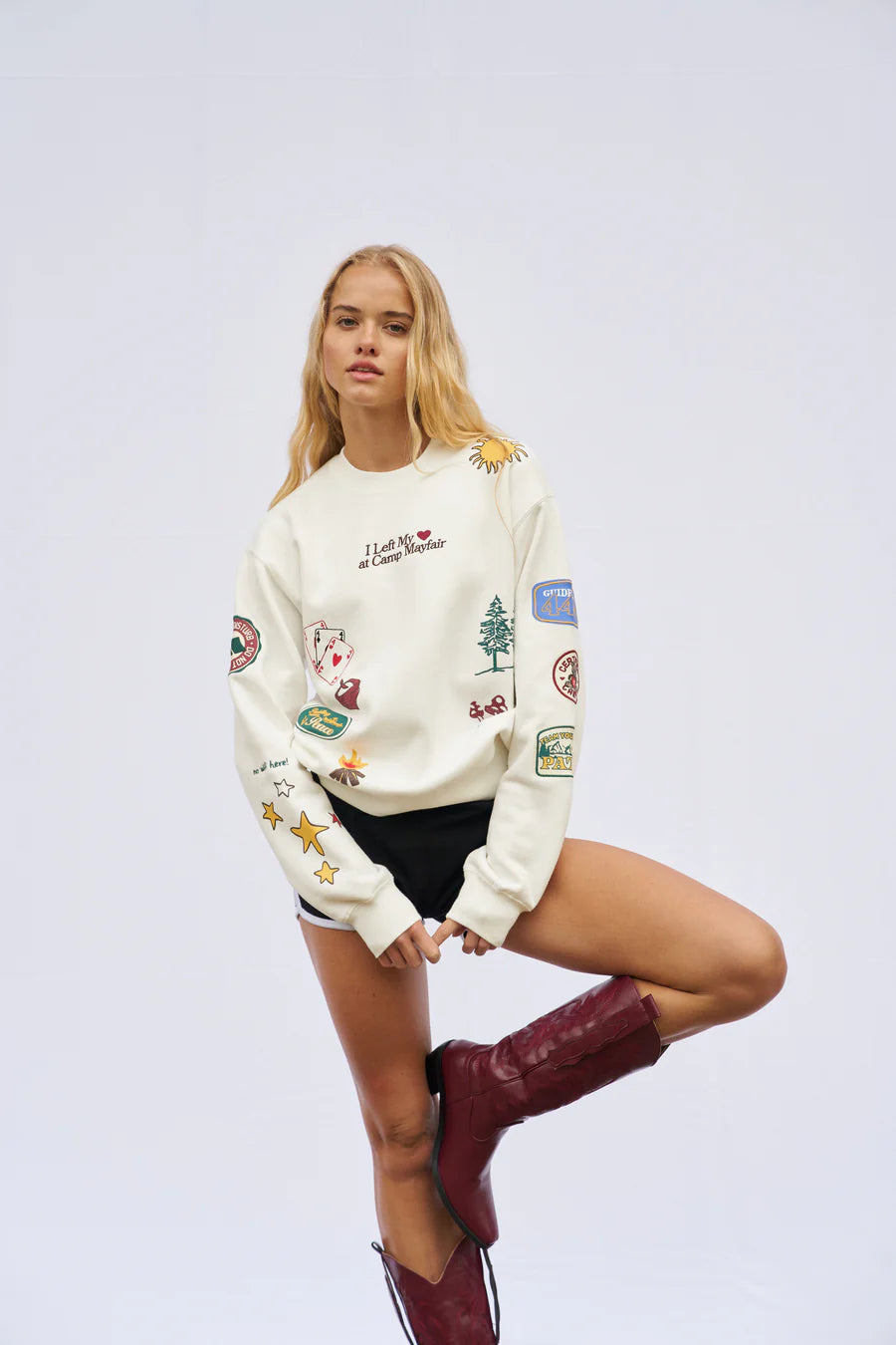 Mayfair Group No Wifi Here Classic Crewneck