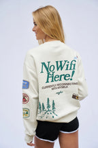 Mayfair Group No Wifi Here Classic Crewneck
